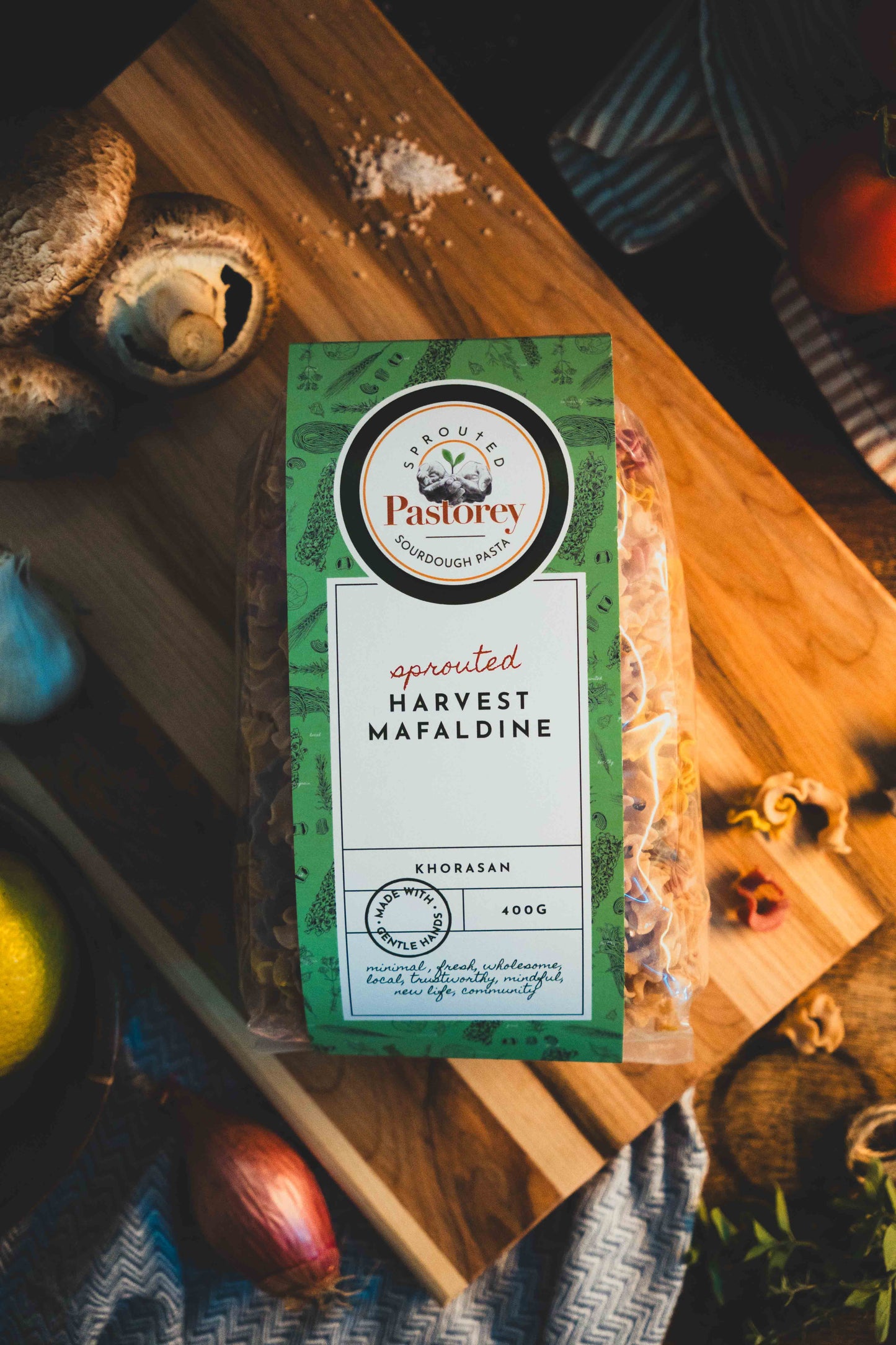 Organic Sprouted Sourdough Harvest Mafaldine