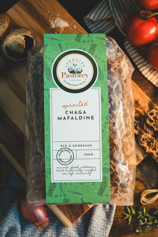 Organic Sprouted Sourdough Chaga Mafaldine