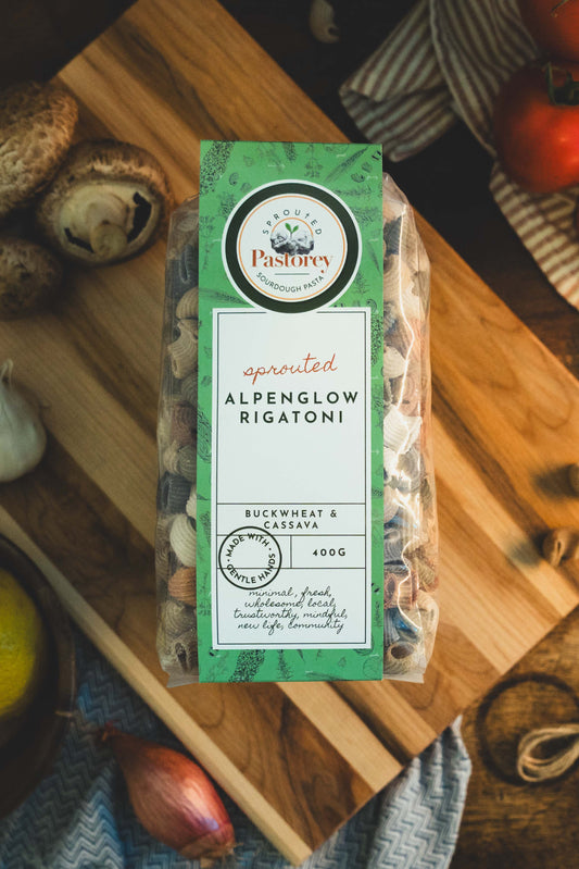 Organic Sprouted Sourdough Alpenglow Rigatoni